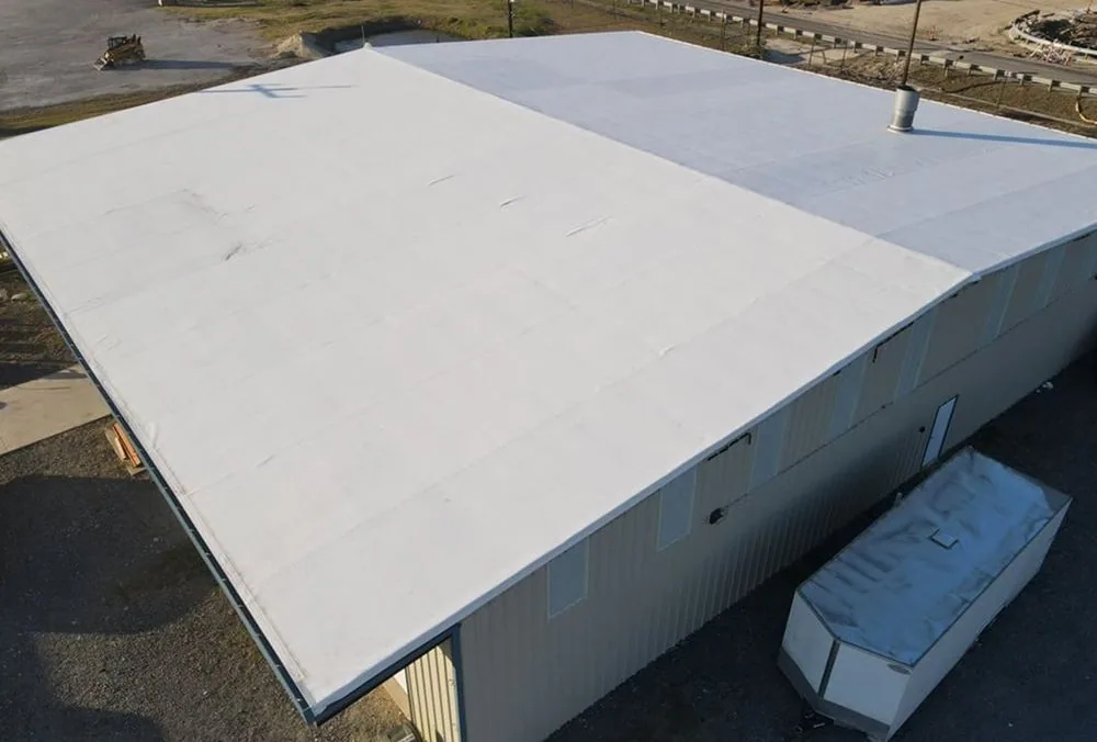Cool Roof Savings on Santa Monica Warehouse — After a storm in Santa Monica